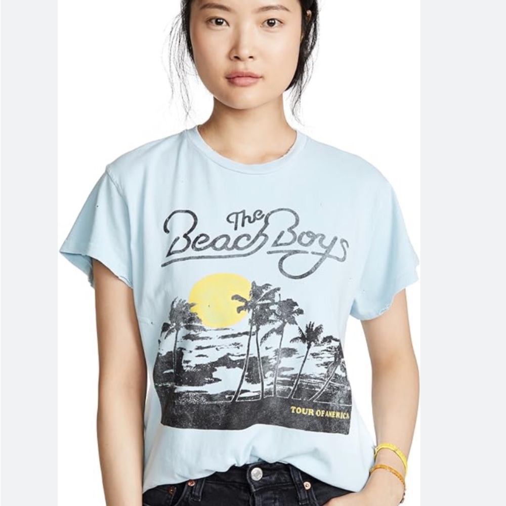 MadeWorn vintage style Beach Boys tshirt M